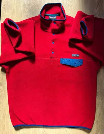 patagonia SYNCHILLA 스냅T 플리스 빨파 M