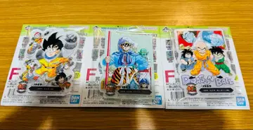 드래곤볼 제일복권 40주년 ACLECT F상 3개 세트