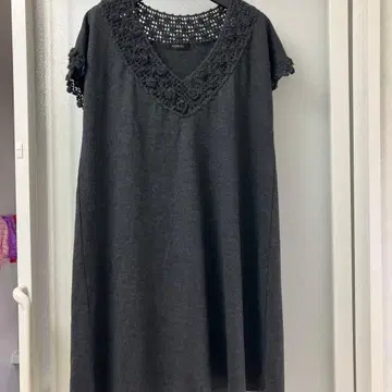 미사용 잉게보그 울 100% 반팔 튜닉