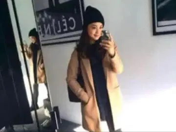 theory 베이지 체스터 코트 S 사이즈