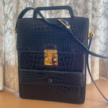 몰스킨 크로커다일 비즈니스 백