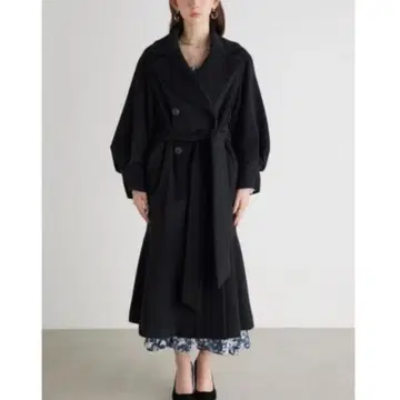 rienda 머메이드 드레스 울 MIX CT 코트