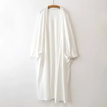 새상품급 Le Jardin Ouvert 티셔츠 롱 가디건 화이트