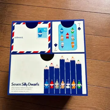 쇼와 레트로 산리오 플라스틱 체스트 소품함 세븐 시리 도어프