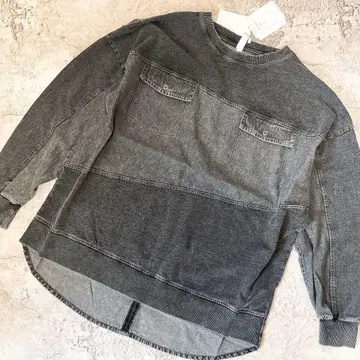 lupilien 루필리앙 새상품 데님 맨투맨 풀오버 티셔츠