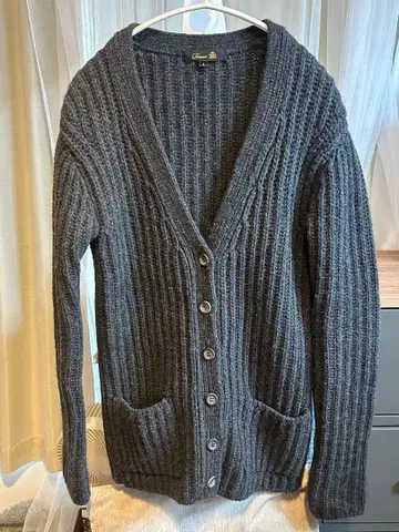 Drawer 그레이 리브 가디건 사이즈 1