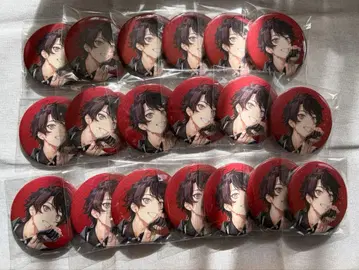 니지산지 사에구사 아키나 탐정과 조수 캔뱃지