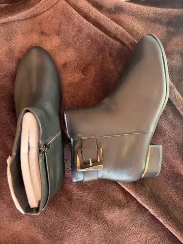 새상품 숏부츠 빅 사이즈 3L 블랙