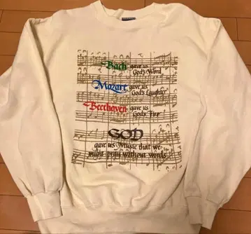 맨투맨 90s USA제 베토벤 모차르트 바흐 악보