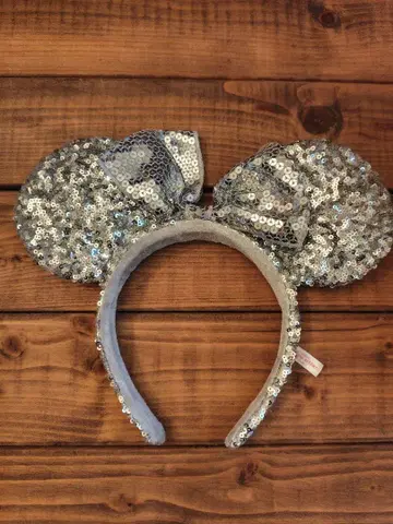 디즈니 머리띠 디즈니씨 디즈니랜드 미니 실버