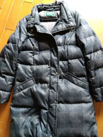 여성용 다운 코트 (미들 기장)