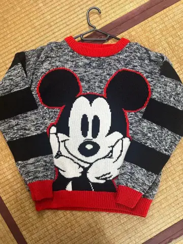 Disney 미키 니트 스웨터