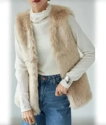 &.NOSTALGIA 롱 퍼 마타기 베스트