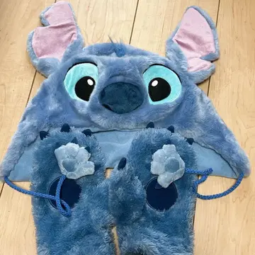 디즈니 리조트 스티치 팬캡 장갑 모자