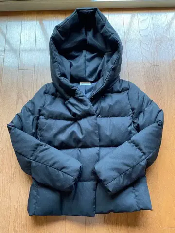 [ 새상품급 ] PLST 플라스테 후드 부착 블랙 다운 자켓