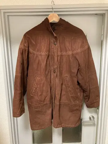 핀란드제 스웨이드 자켓 코트