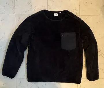 유니클로 엔지니어드 가먼츠 블랙 플리스 M