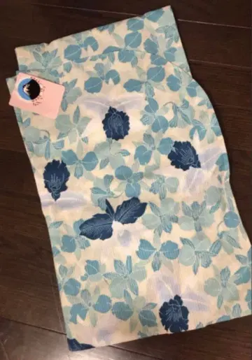 [ 유메고코치 유카타 3종 세트 담푸른색 x 블루 1회 착용 새상품급 ]