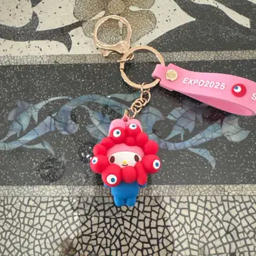 EXPO2025 만박 산리오 미야쿠미야쿠 키링 마이멜로디