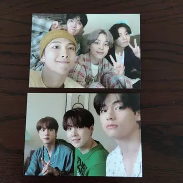 공식 BTS BE 토트백 혜택 트레이딩 카드 세트