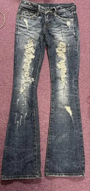 24 다이아 d.i.a 데미지 청바지 헤이세이 갸루 y2k 데님