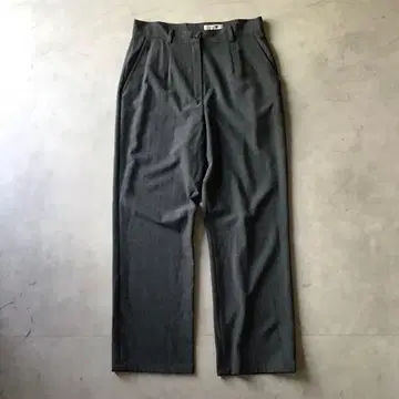 23구 슬랙스 팬츠 스트레이트 와이드 그레이