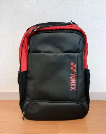 YONEX 라켓 백 블랙/빨간색
