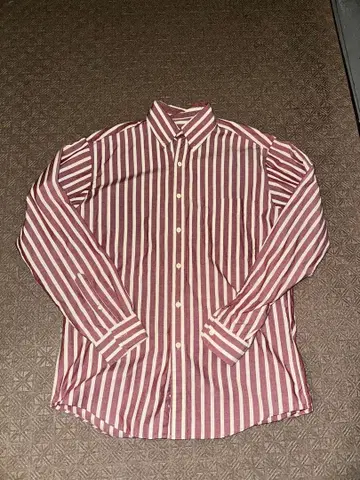 90s J.Crew 거인 택 스트라이프 셔츠