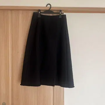 드로어 drawer 블랙 랩스커트