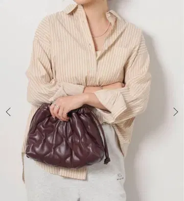 레리움 퀼팅 백 보르도