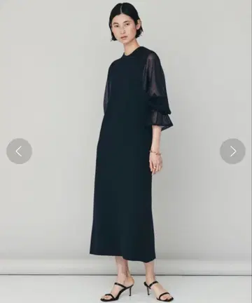 포멀 드레스 원피스 네이비