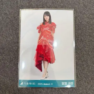 노기자카46 브로마이드 13thBD 라이브 의상2 카키 하루카 히키