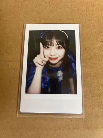 CUTIE STREET 마스다 아야노 촬영 폴라로이드 리본 의상