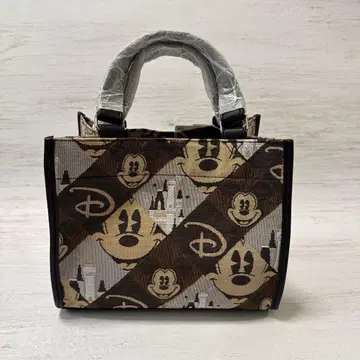 디즈니 자카드 직조 토트백