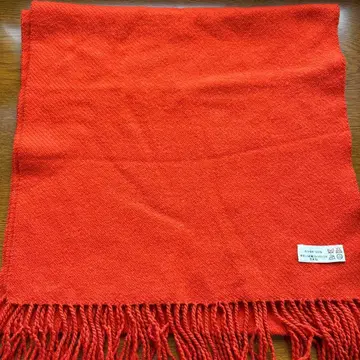 캐시미어 100% 오렌지 스톨