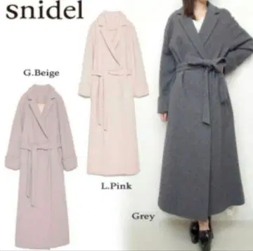 가격 협의 가능 snidel 롱 코트 그레이