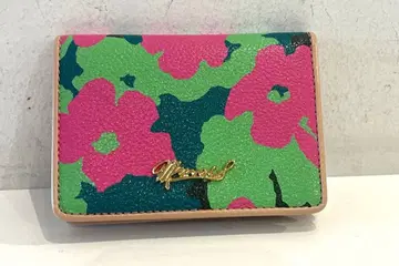 MUVEIL 꽃무늬 카드 케이스