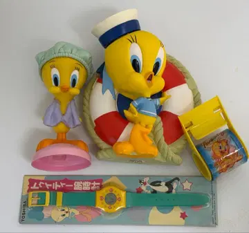 TWEETY 피규어 세트 시계 포함