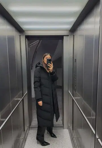 ZARA 롱 다운 코트 새상품