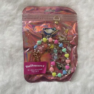 Yes! 프리큐어5 비즈 스트랩 포함 폰 탭