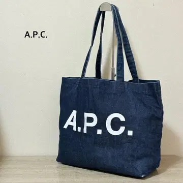 A.P.C. 데님 토트백