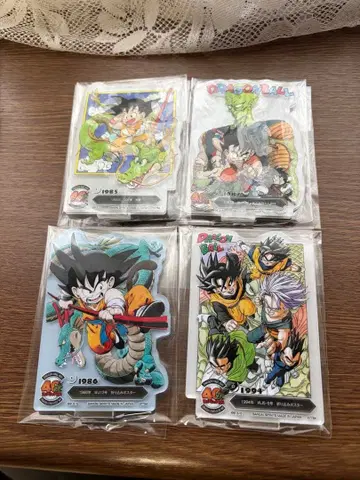 드래곤볼 제일복권 F상 4개 세트