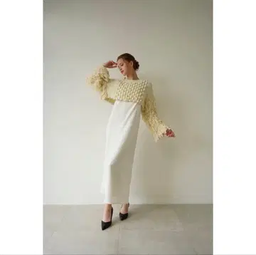 Acka / fringe short knit