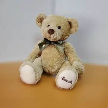 새상품급 해롯 테디베어 봉제 인형 미츠코시 Harrods