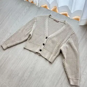 ALEXIA STAM 리브 니트 가디건