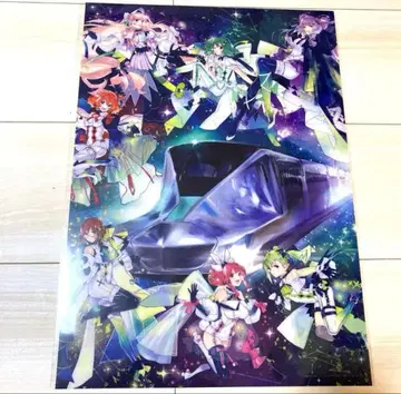 A3 클리어 포스터 마크로스 저니 오미야 마크로스 전원 셰릴 랑카