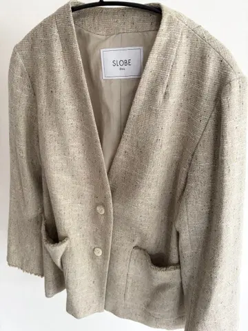 새상품급 노카라 자켓