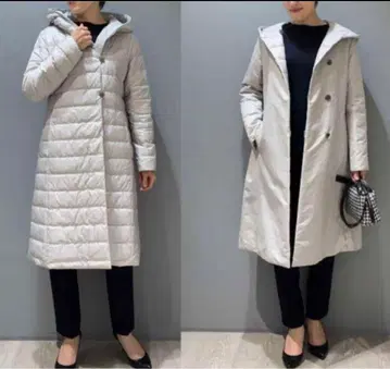 띠어리 럭스 리버서블 다운 코트