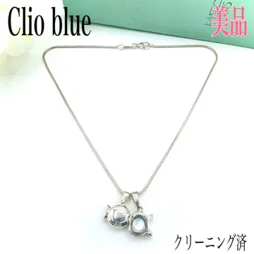 [ 새상품급 ] 클리오 블루 펜던트 실버 925 물고기 스톤 펜던트