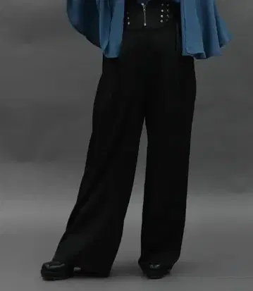 엑시즈팜 레이스업 디자인 팬츠